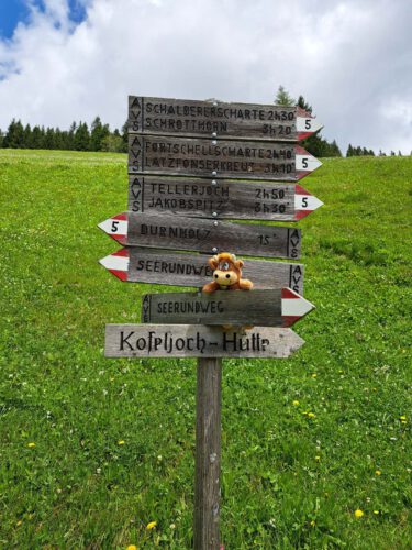 Wo geht es noch gleich hin?