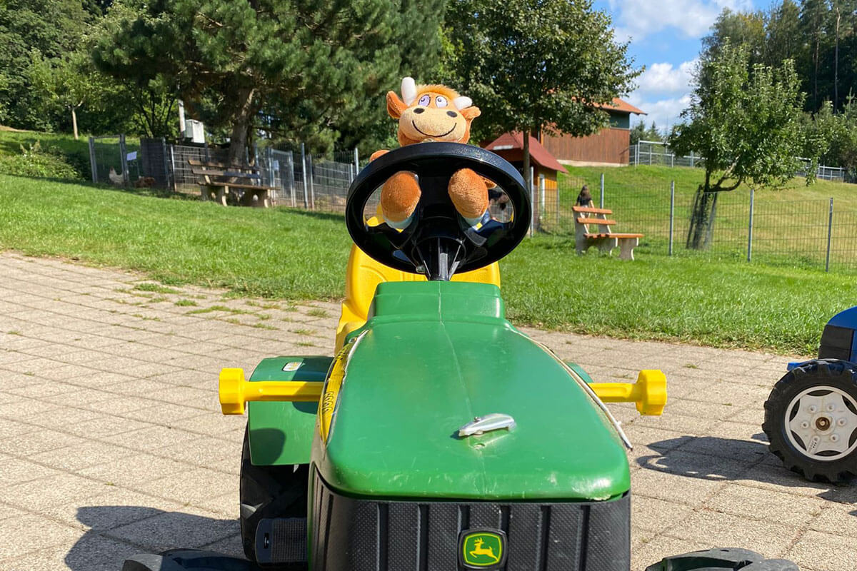 Schlosshof-Traktorfahrt