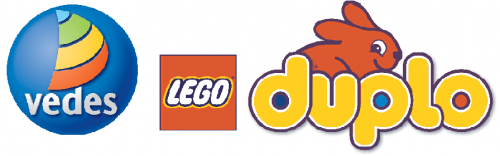 Logos VEDES,  LEGO und DUPLO